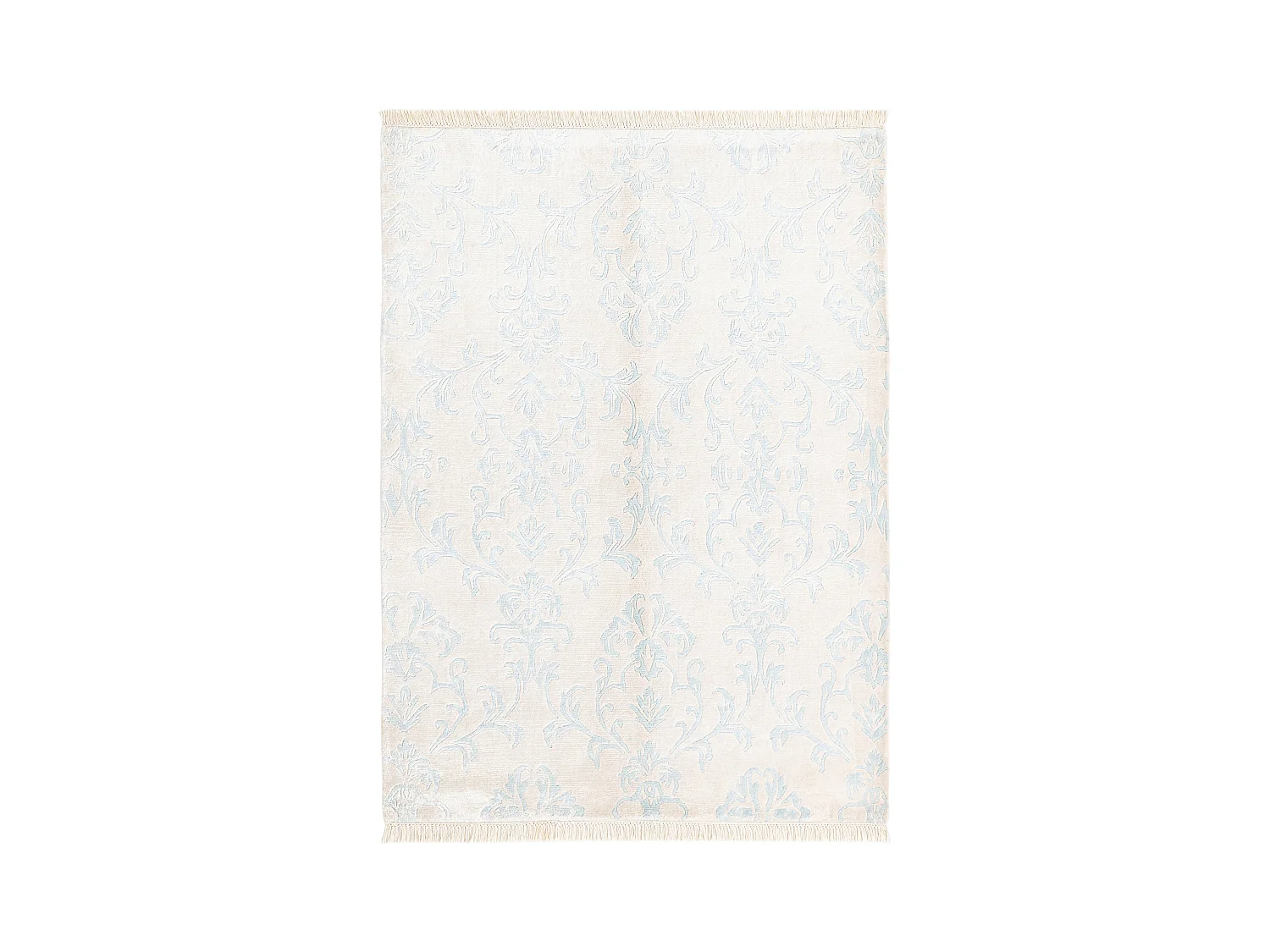 Tapis de laine 122x175 gris Darya