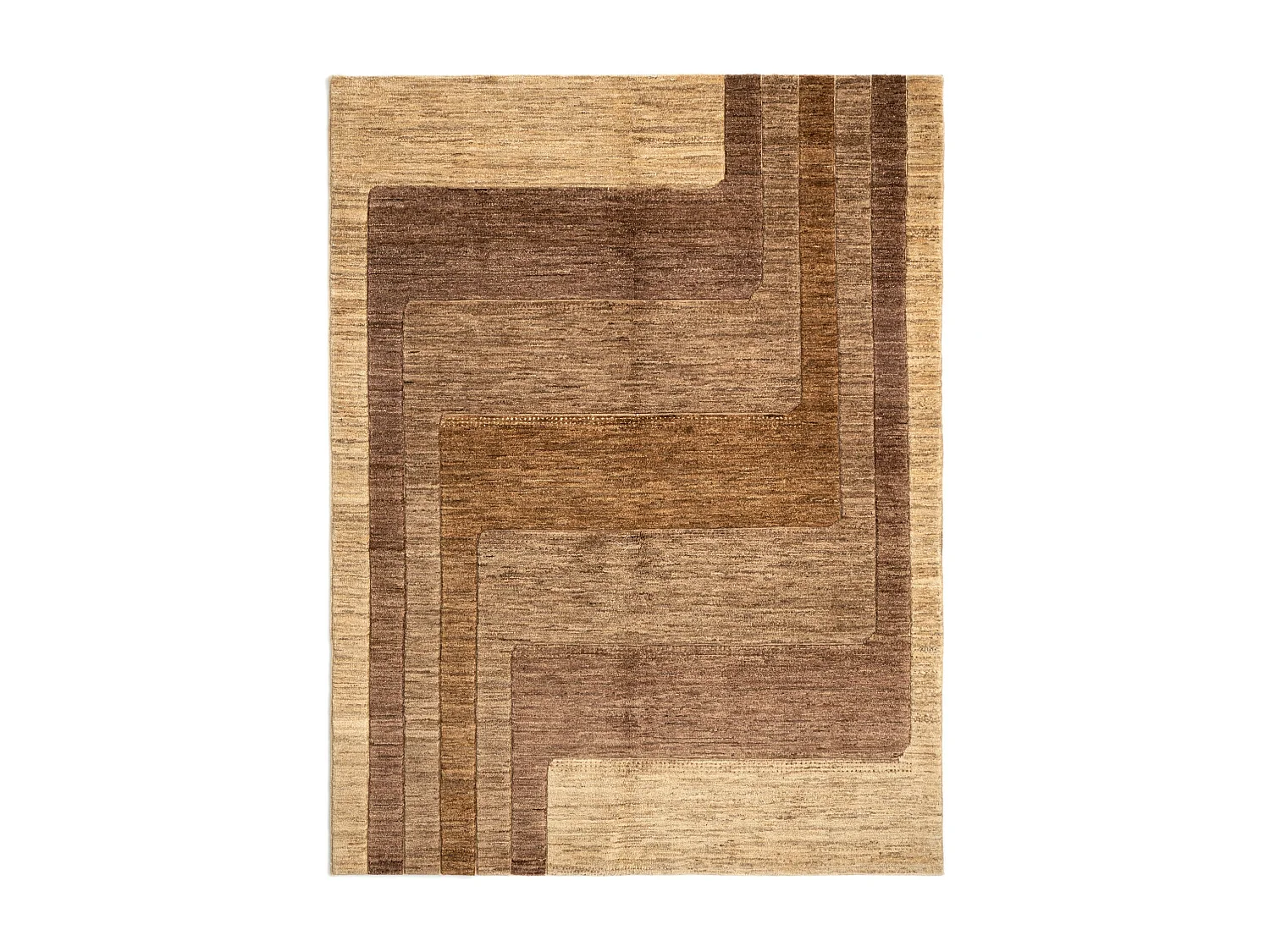 Tapis de laine 150x196 brun Juma