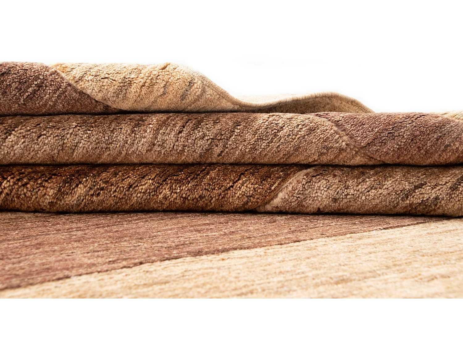 Tapis de laine 150x196 brun Juma