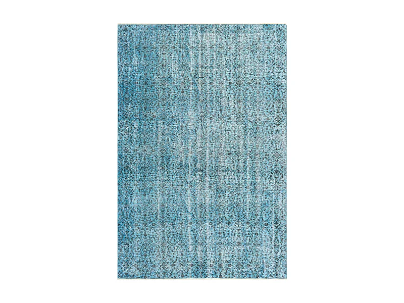 Tapis de laine 175x269 Bleu Ultra Vintage
