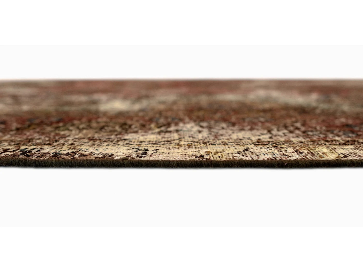 Wollteppich 232x236 Braun Vintage Royal