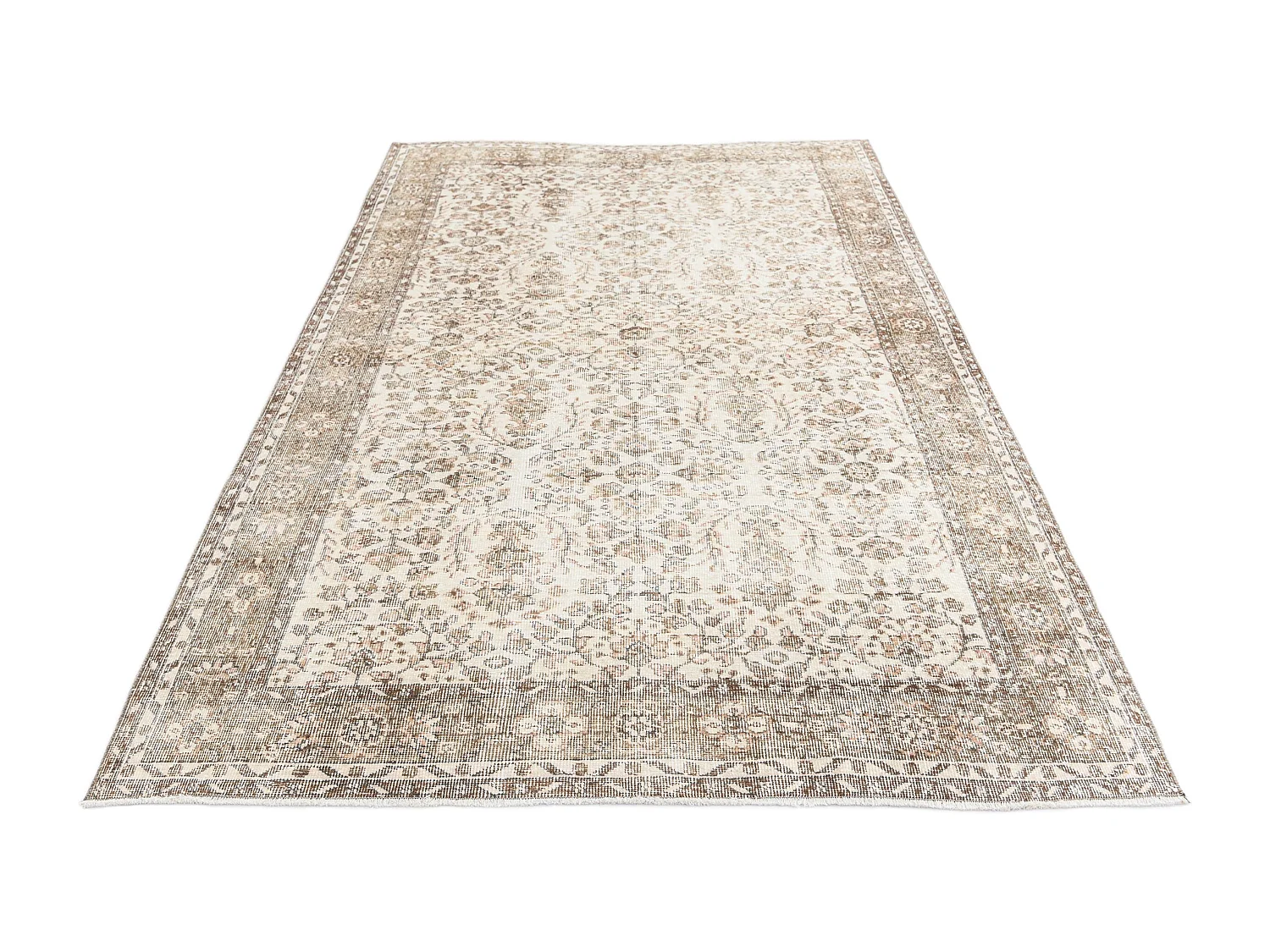 Tappeto in lana 165x277 beige Ultra Vintage