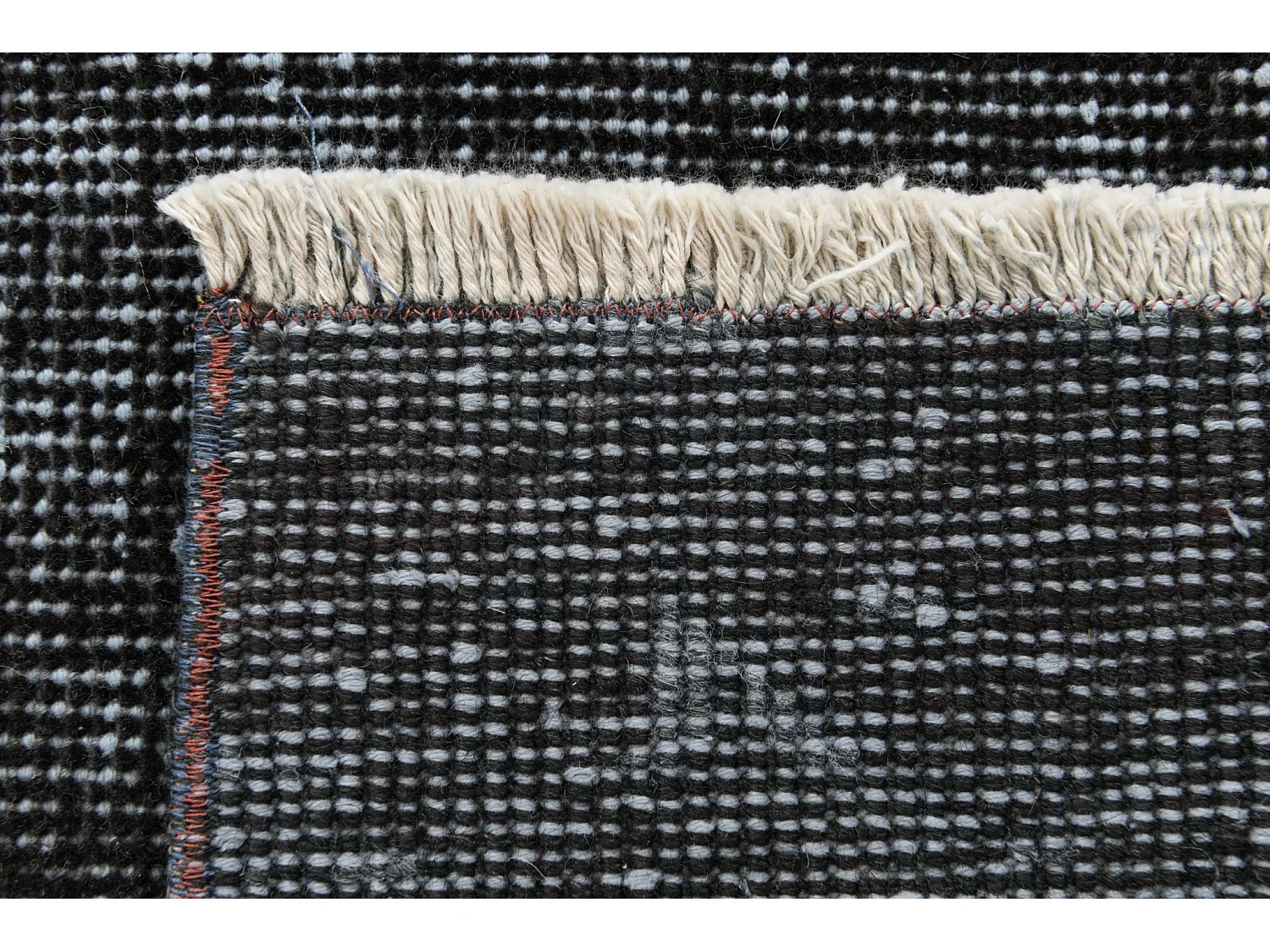 Tapis de laine 185x239 noir Ultra Vintage