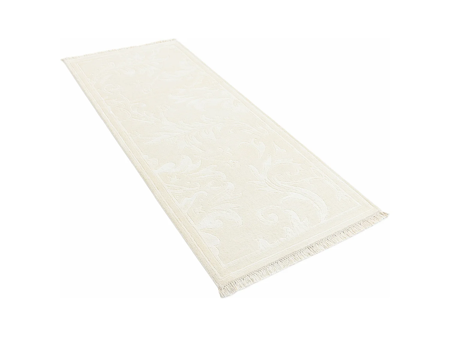Tappeto per corridoio in lana 81x203 beige Darya