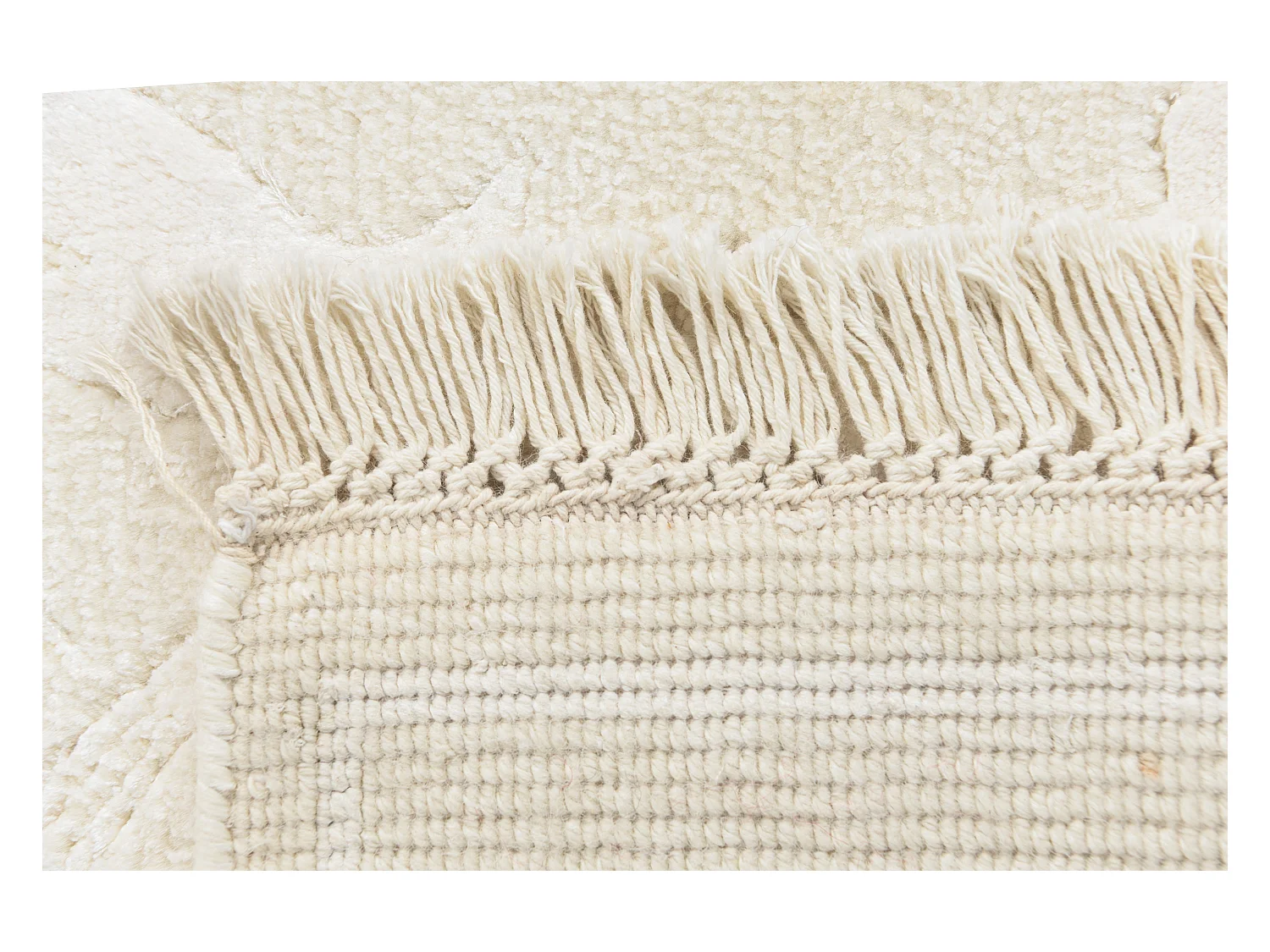 Tappeto per corridoio in lana 81x203 beige Darya