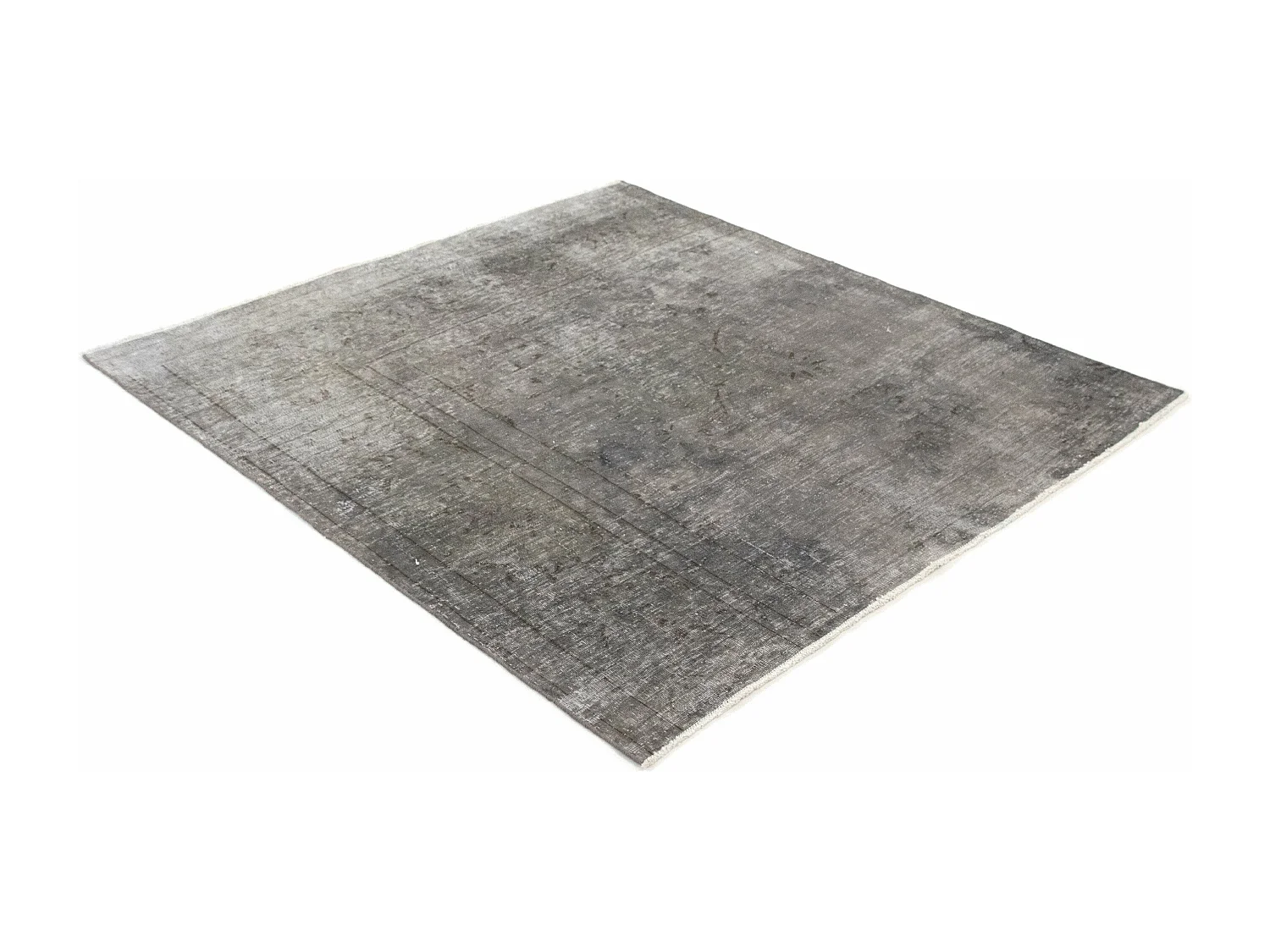 Tappeto in lana 143x154 grigio Vintage Royal