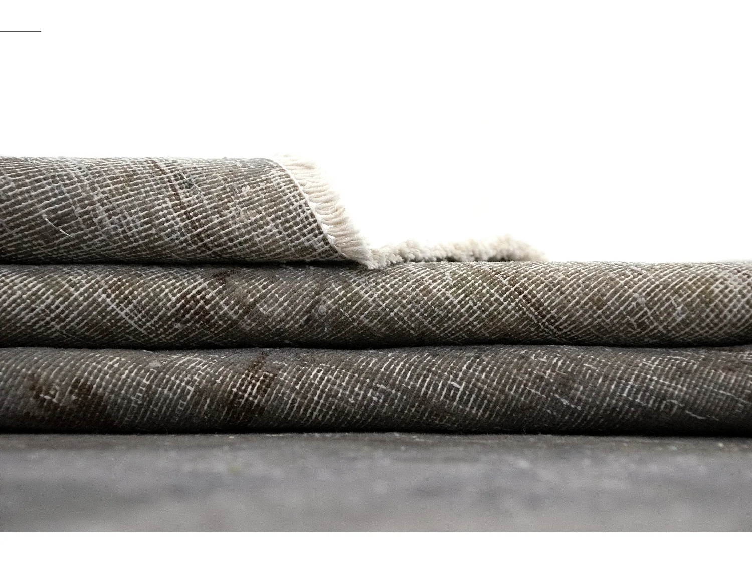 Tappeto in lana 143x154 grigio Vintage Royal