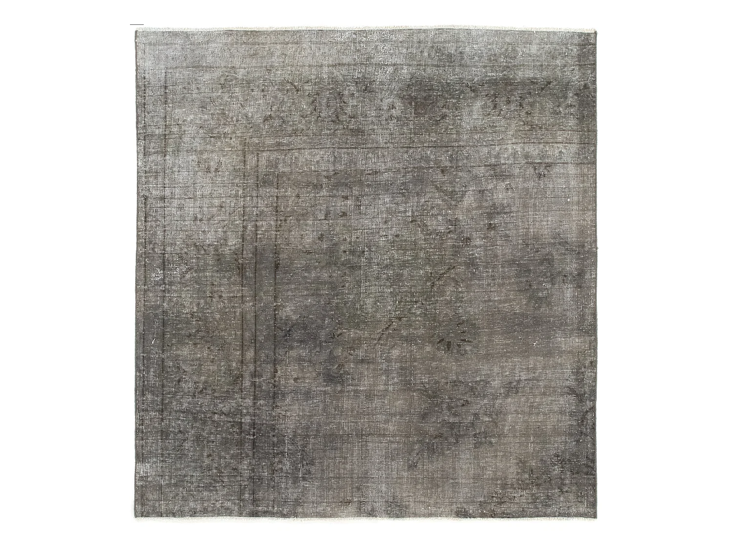 Tapis de laine 143x154 gris Vintage Royal