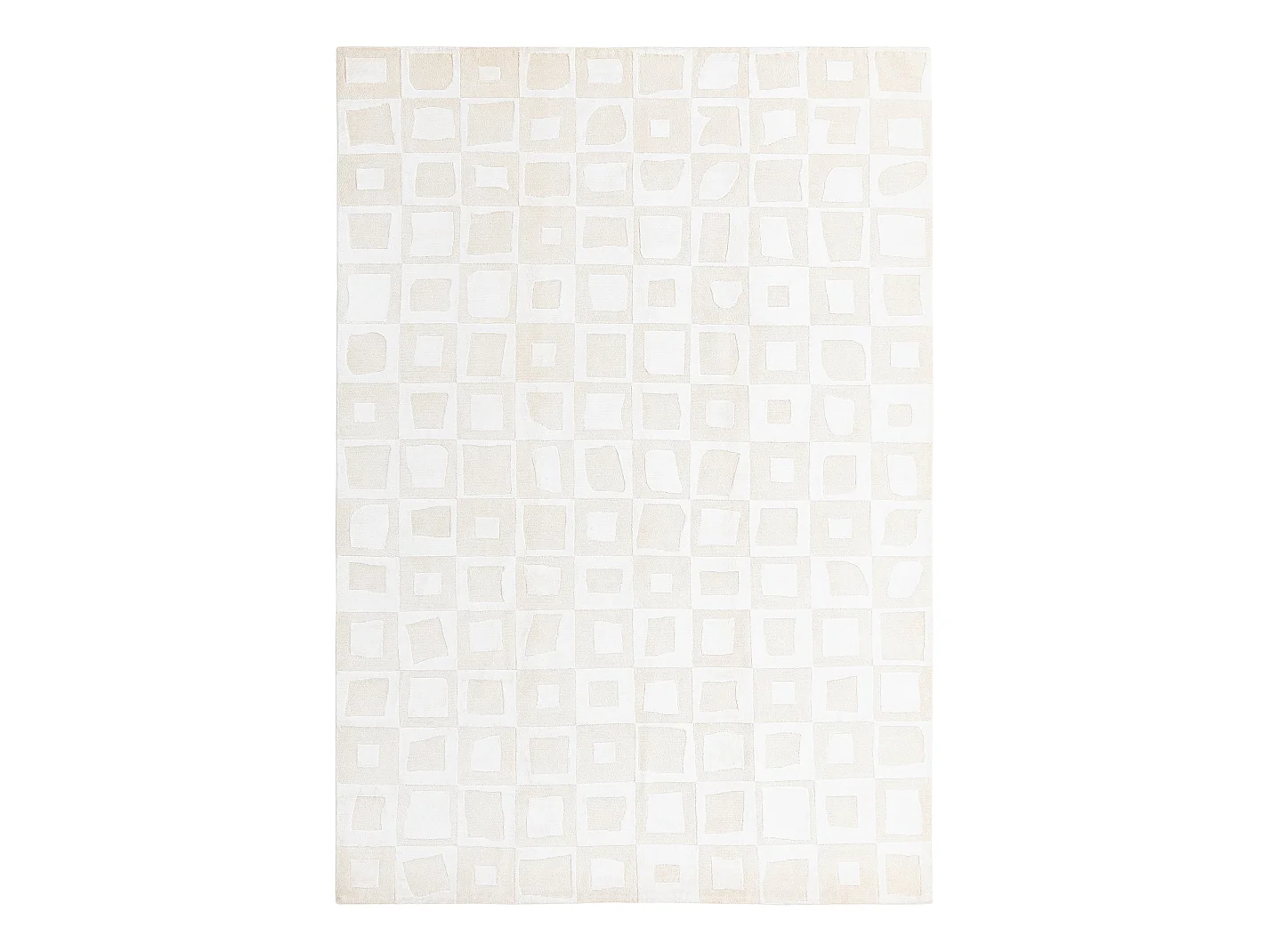 Tapis de laine 173x249 beige Darya