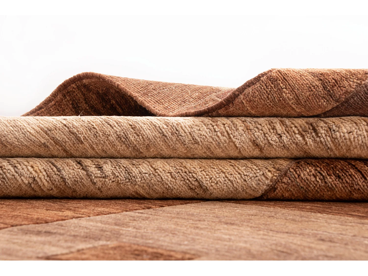 Tapis de laine 205x288 brun Juma