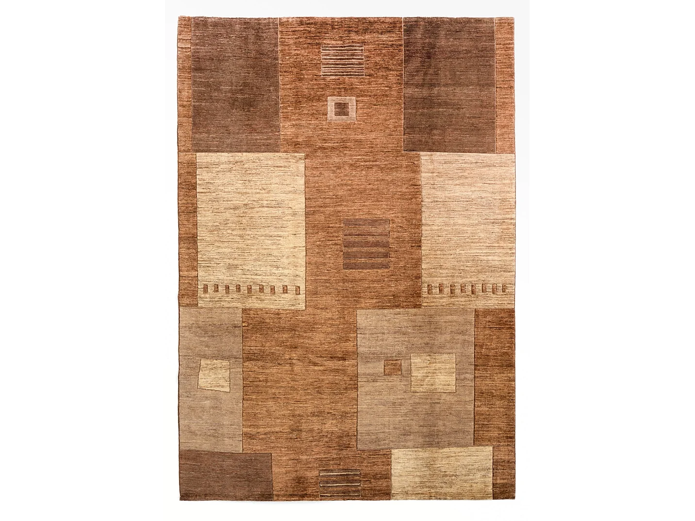Tapis de laine 205x288 brun Juma
