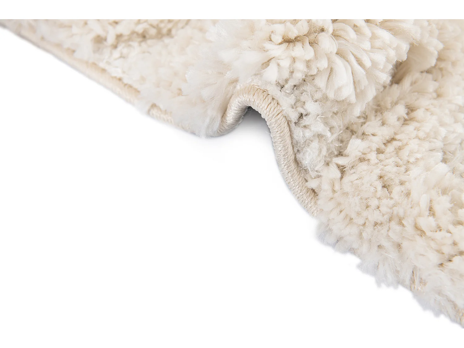 Tapis shaggy 240x305 Blanc Thun Scutum