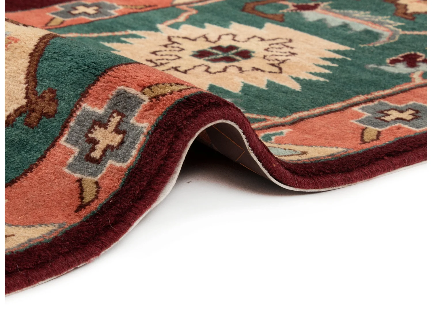 Tapis de laine 245x300 rouge Tabriz