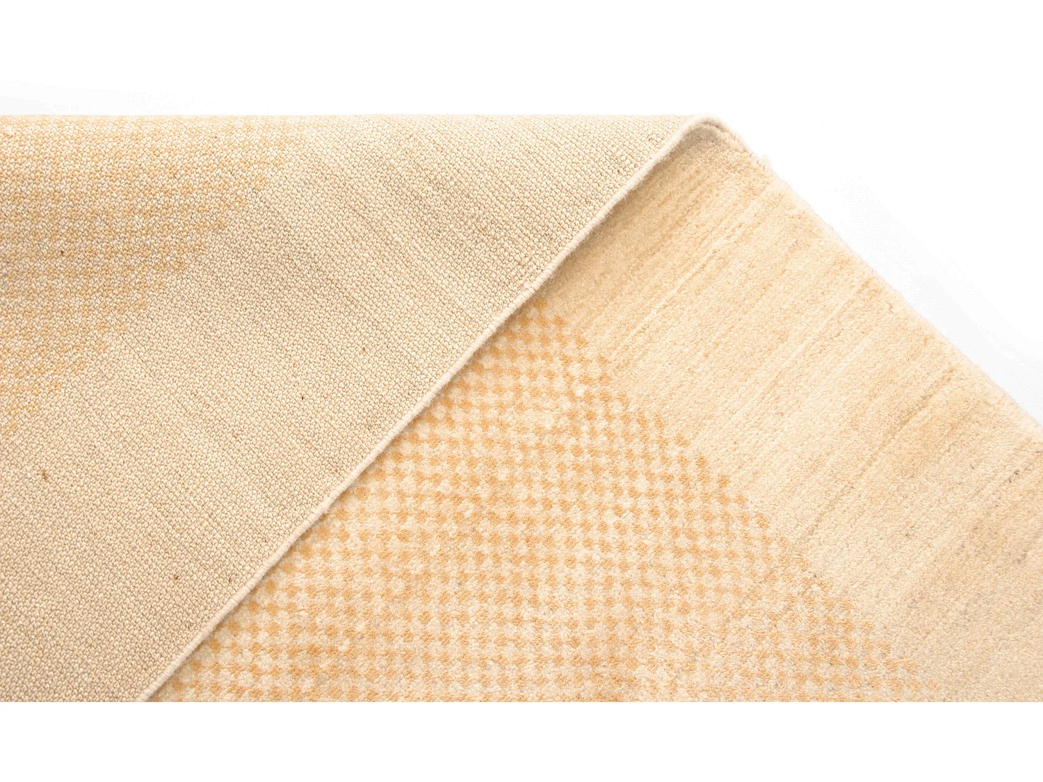 Tapis de laine 148x195 beige Juma