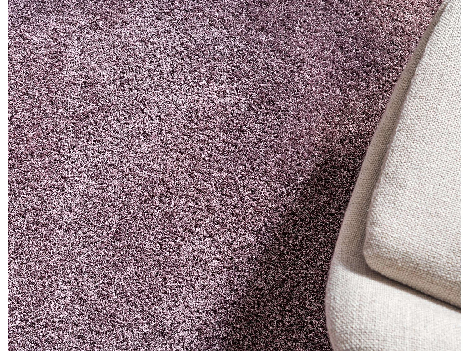 Tapis shaggy 160x245 Violet Luzern