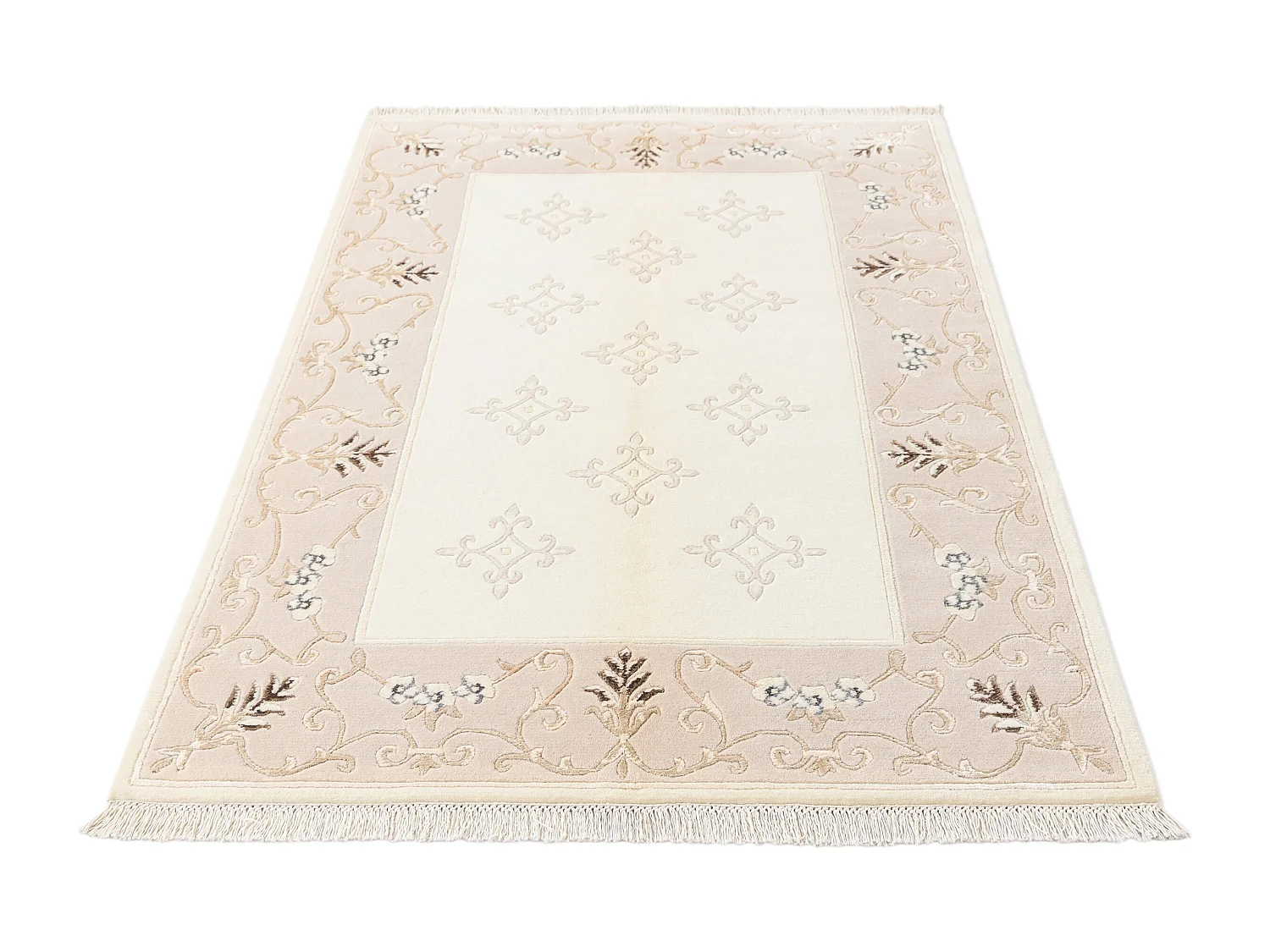 Tappeto in lana 119x191 beige Darya