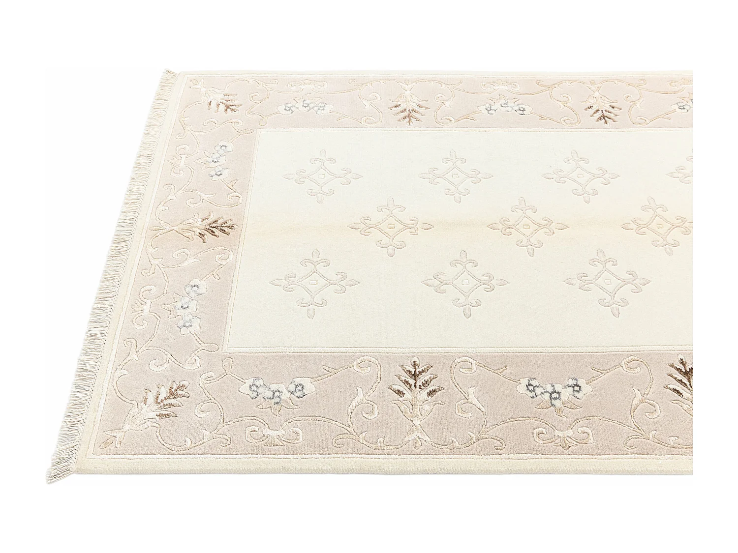 Tappeto in lana 119x191 beige Darya