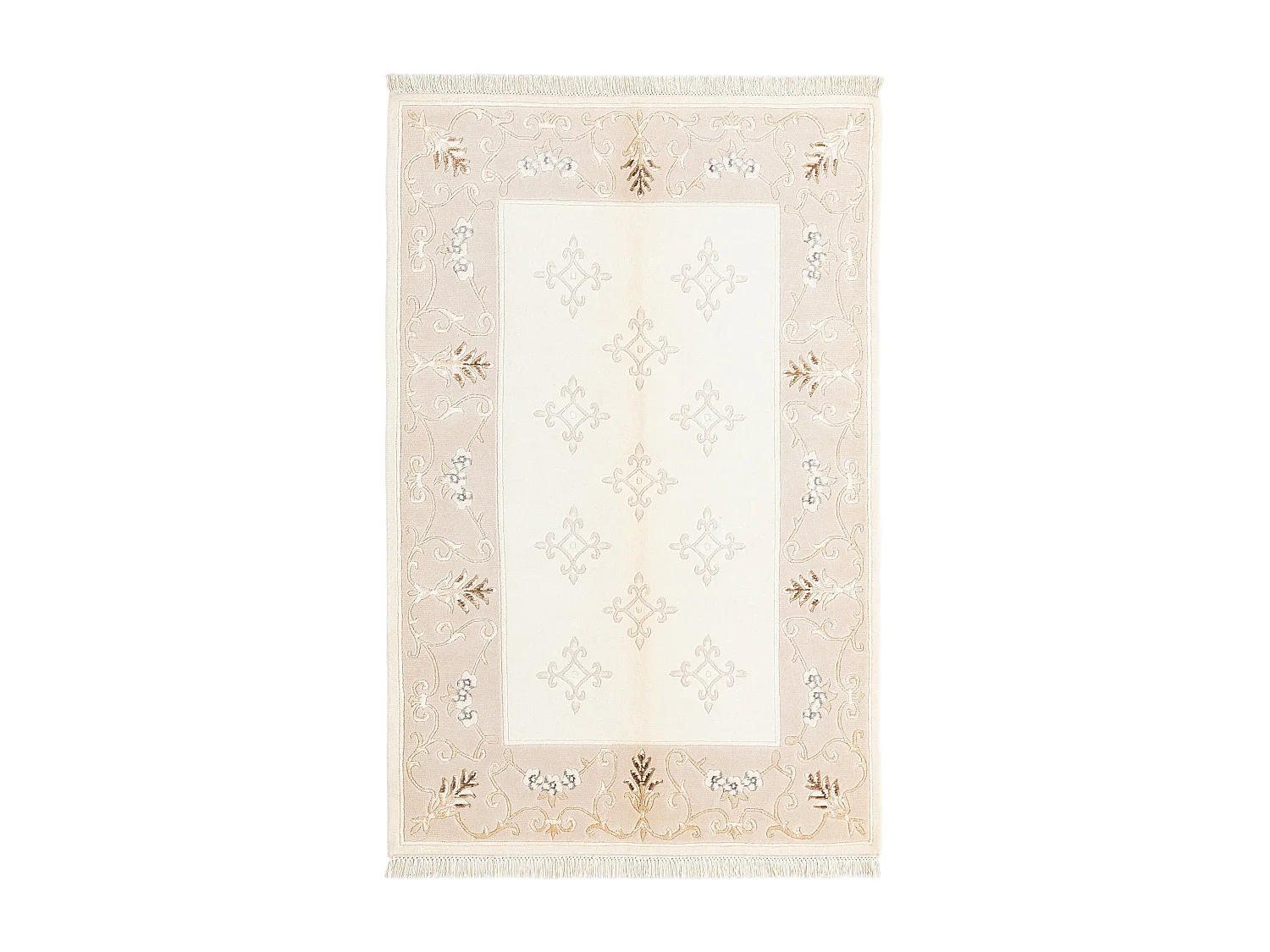 Tappeto in lana 119x191 beige Darya