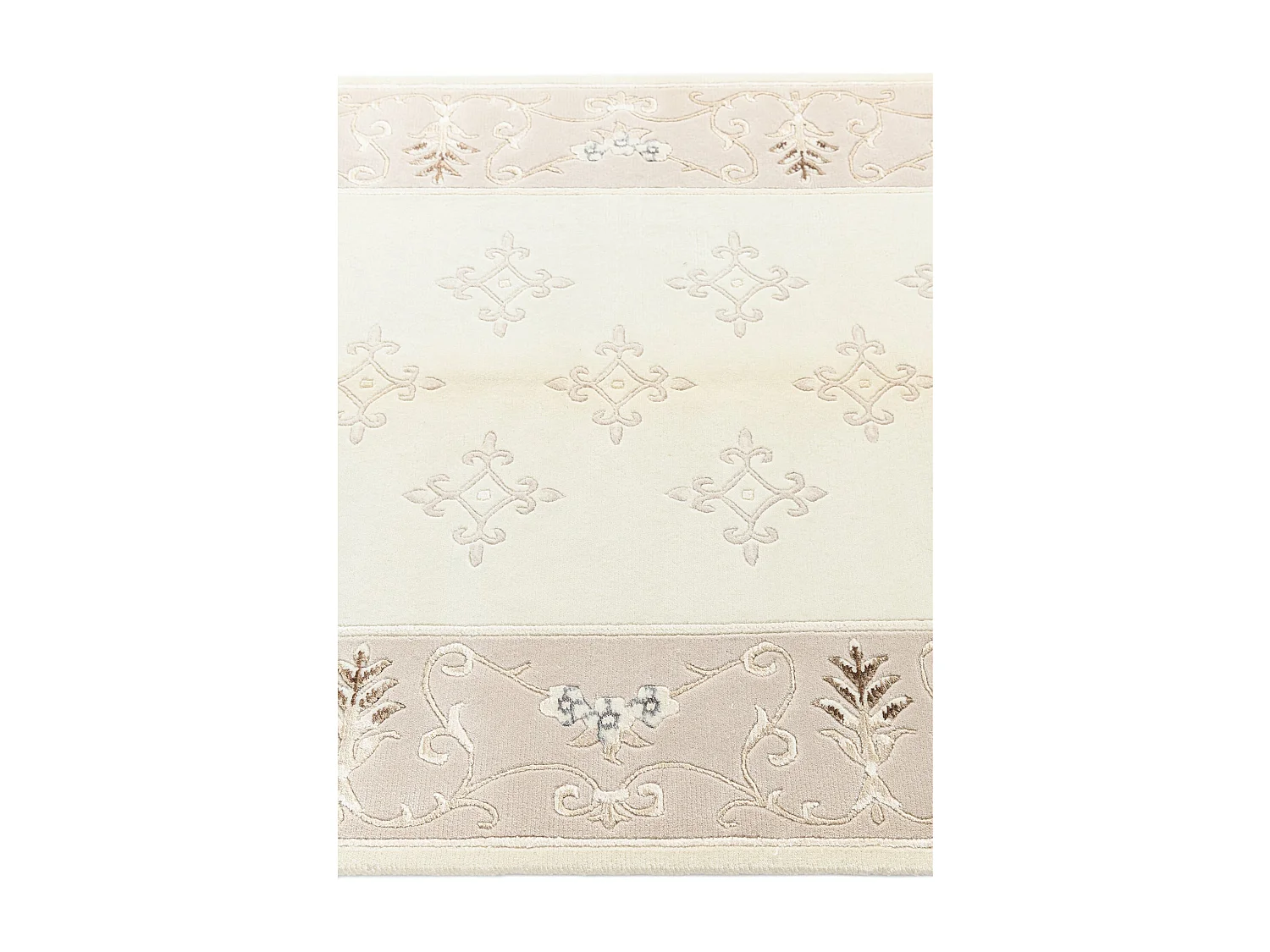 Tapis de laine 119x191 beige Darya