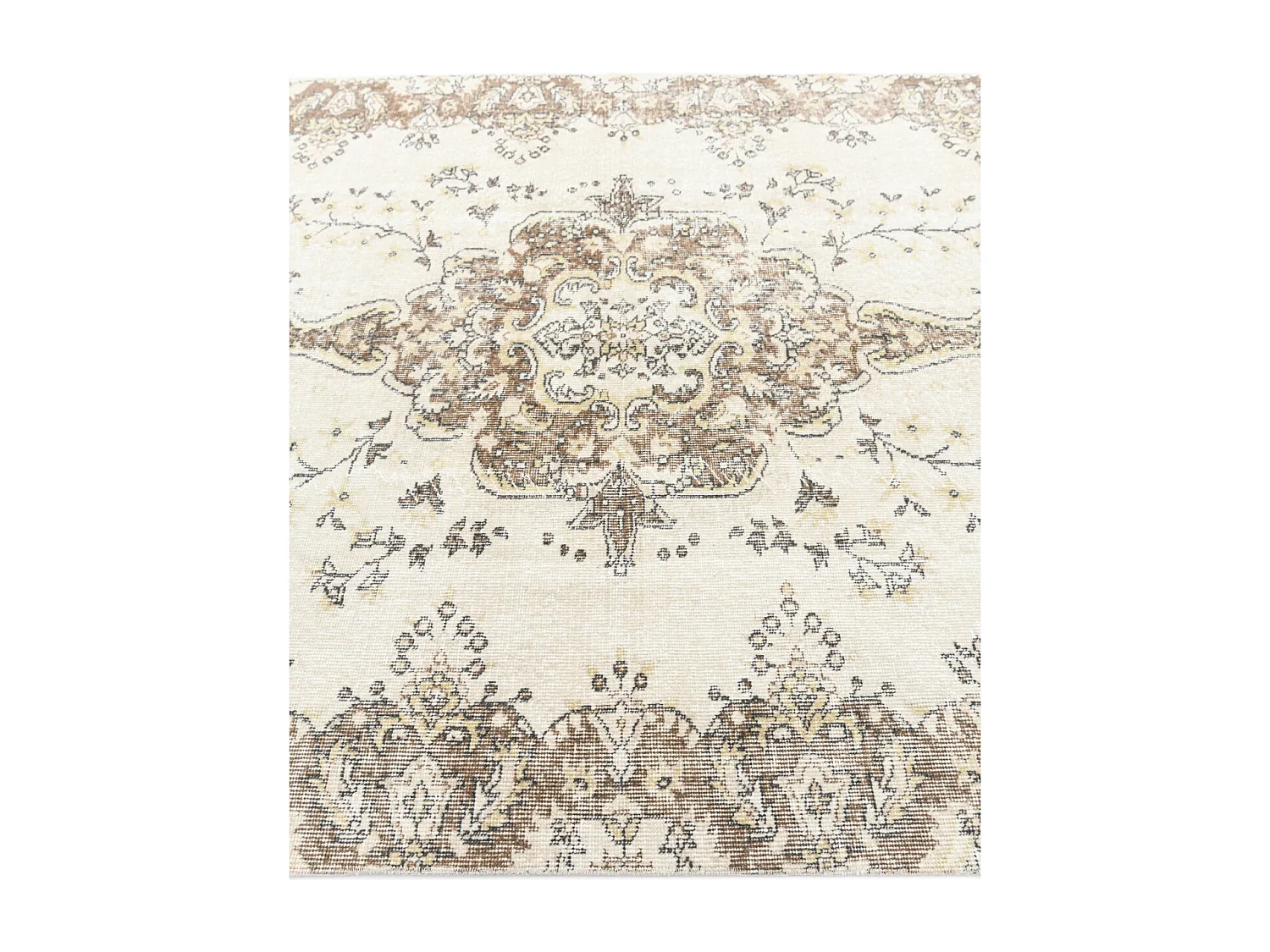 Wollteppich 173x277 Beige Ultra Vintage