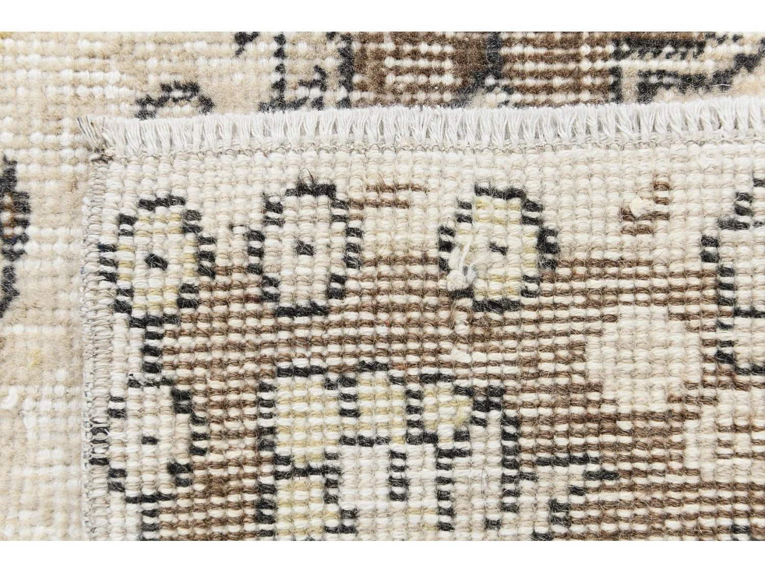 Wollteppich 173x277 Beige Ultra Vintage