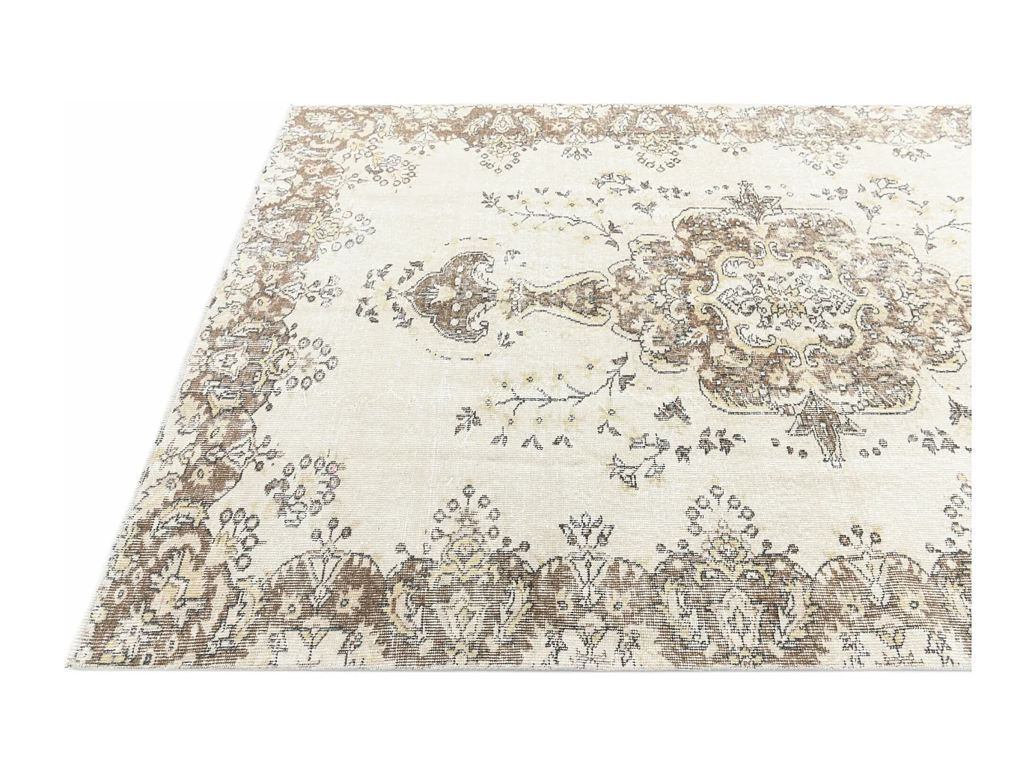 Tapis de laine 173x277 beige Ultra Vintage