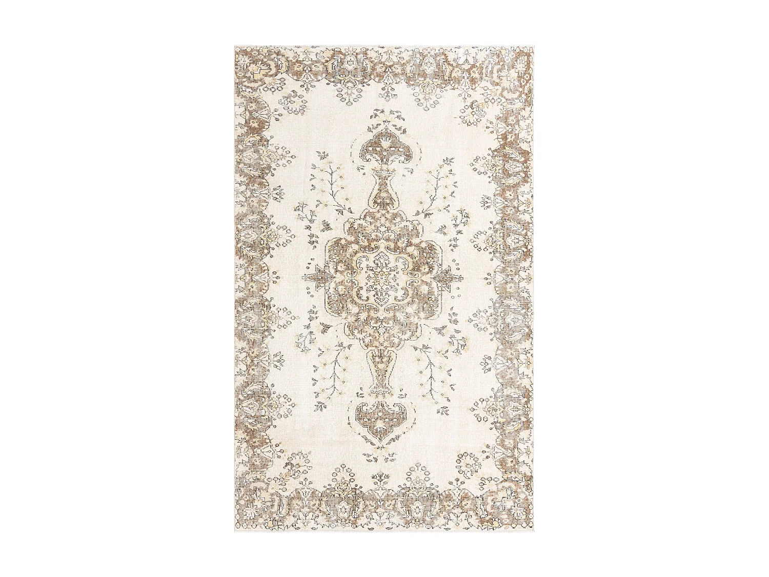 Tapis de laine 173x277 beige Ultra Vintage