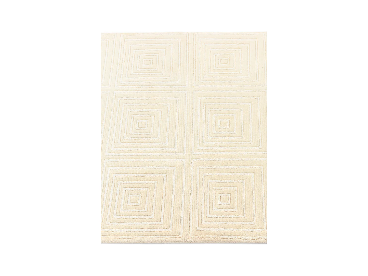 Tapis de couloir en laine 79x404 beige Darya