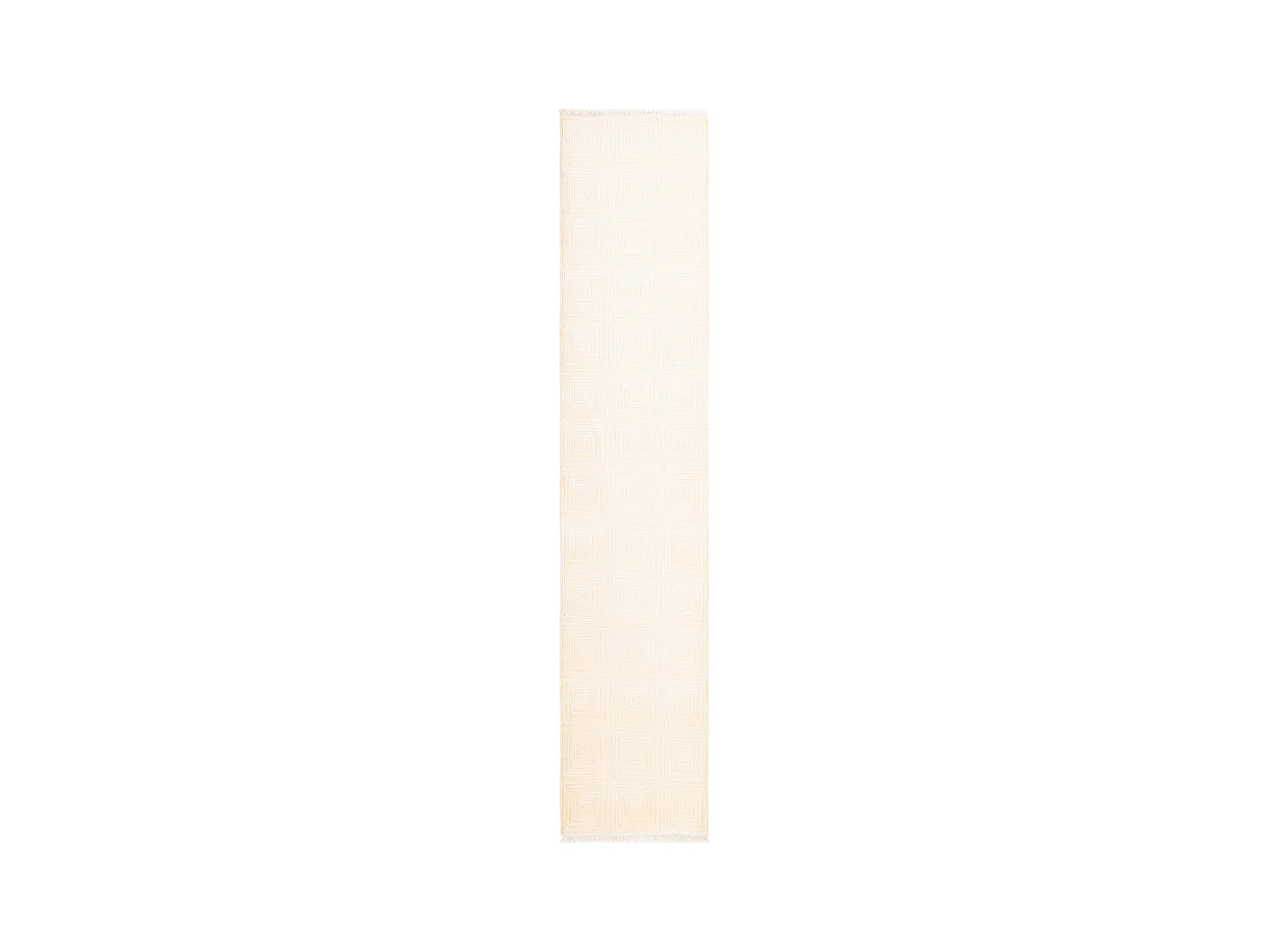 Tapis de couloir en laine 79x404 beige Darya