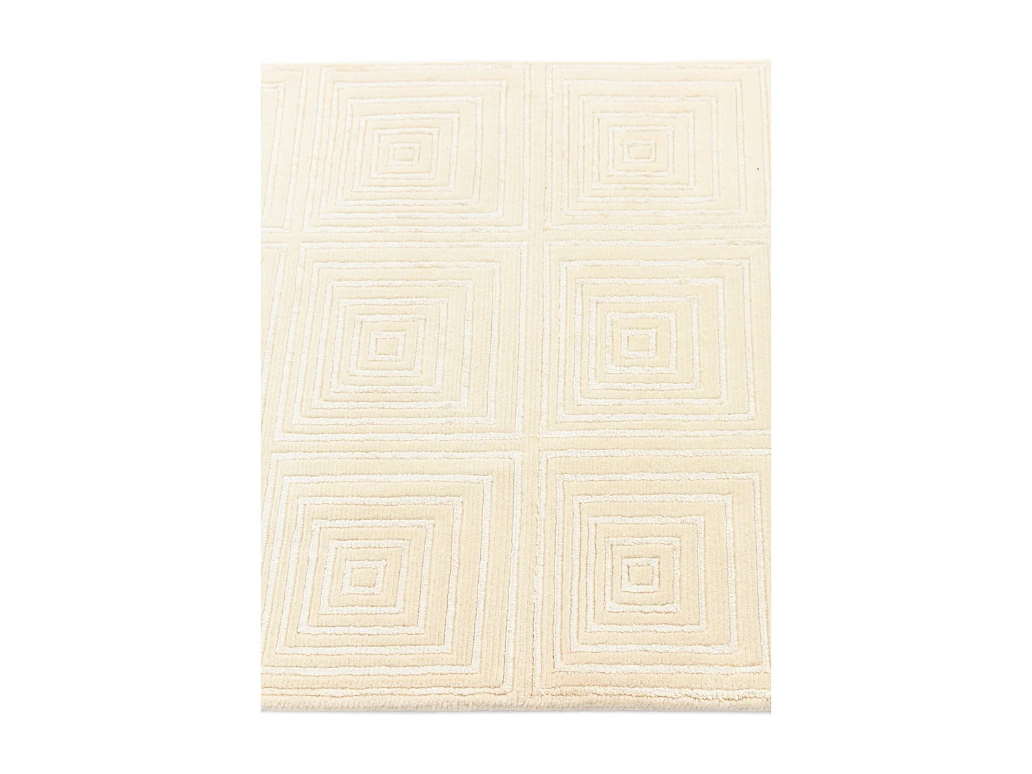 Tappeto per corridoio in lana 79x404 beige Darya