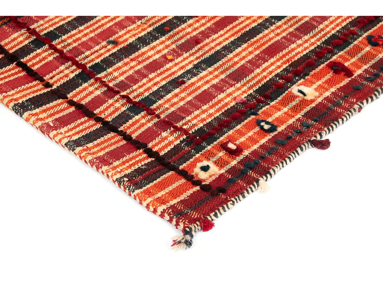 Wollteppich 146x218 Beige Jajim