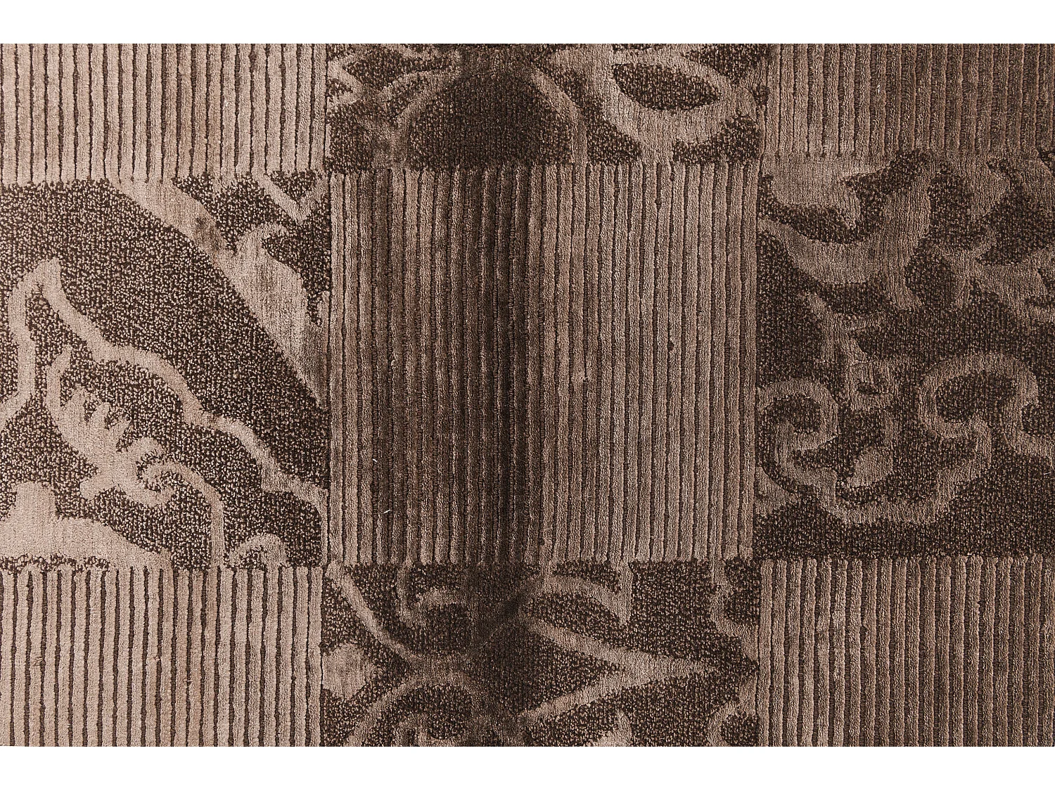 Tapis de laine 84x155 brun Darya