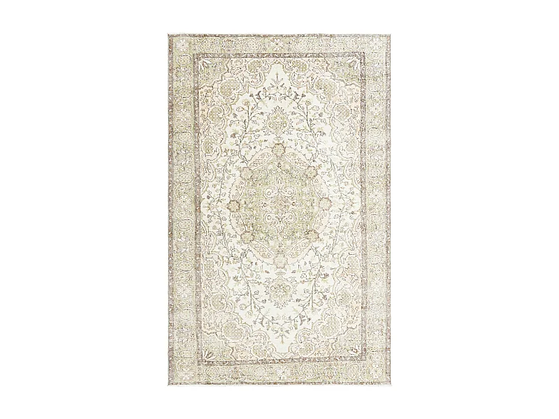 Tapis de laine 168x269 vert Ultra Vintage