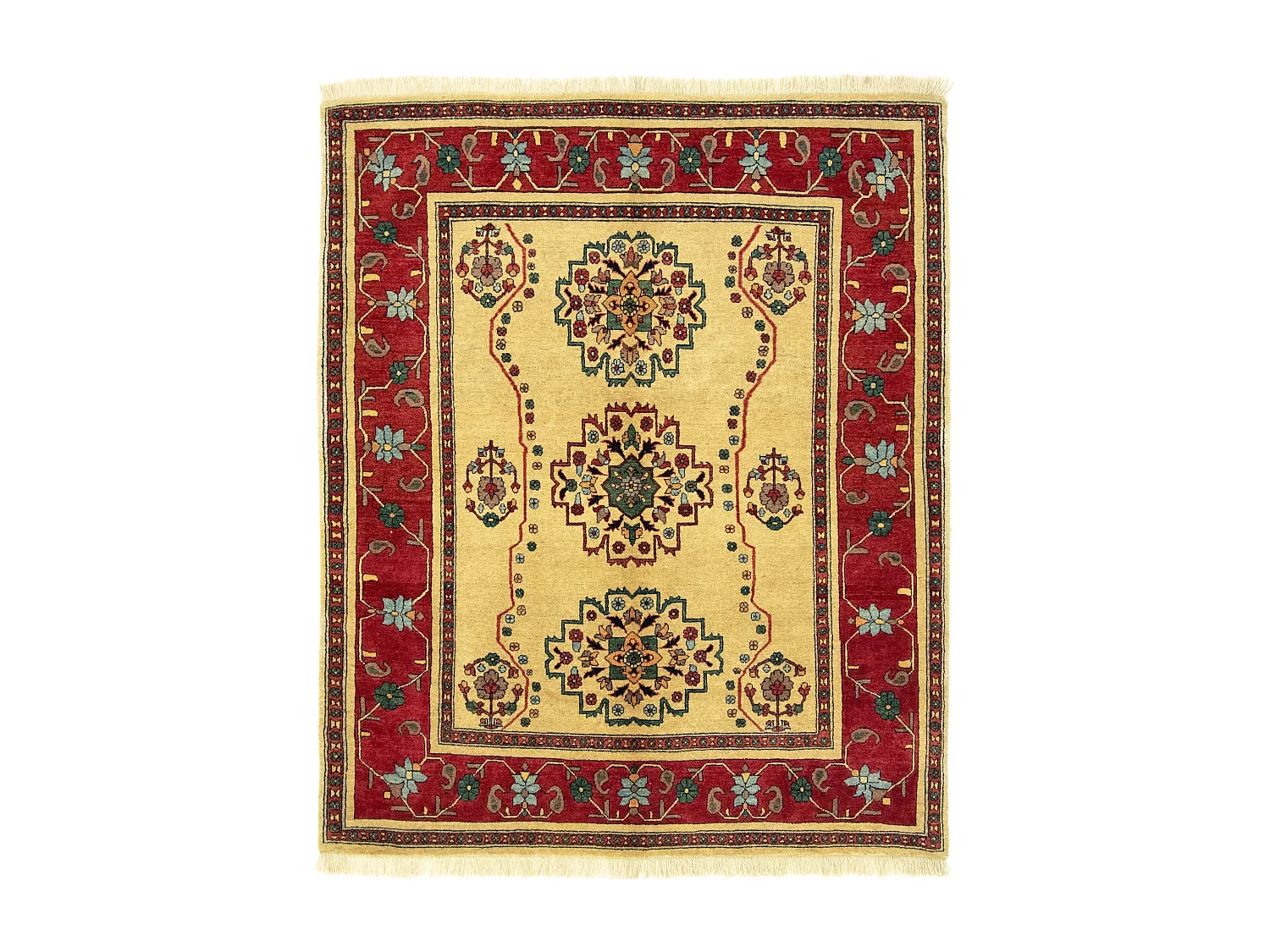 Woltapijt 198x165 Beige Kashkuli