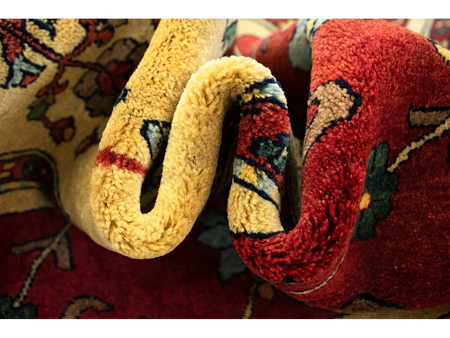 Woltapijt 198x165 Beige Kashkuli