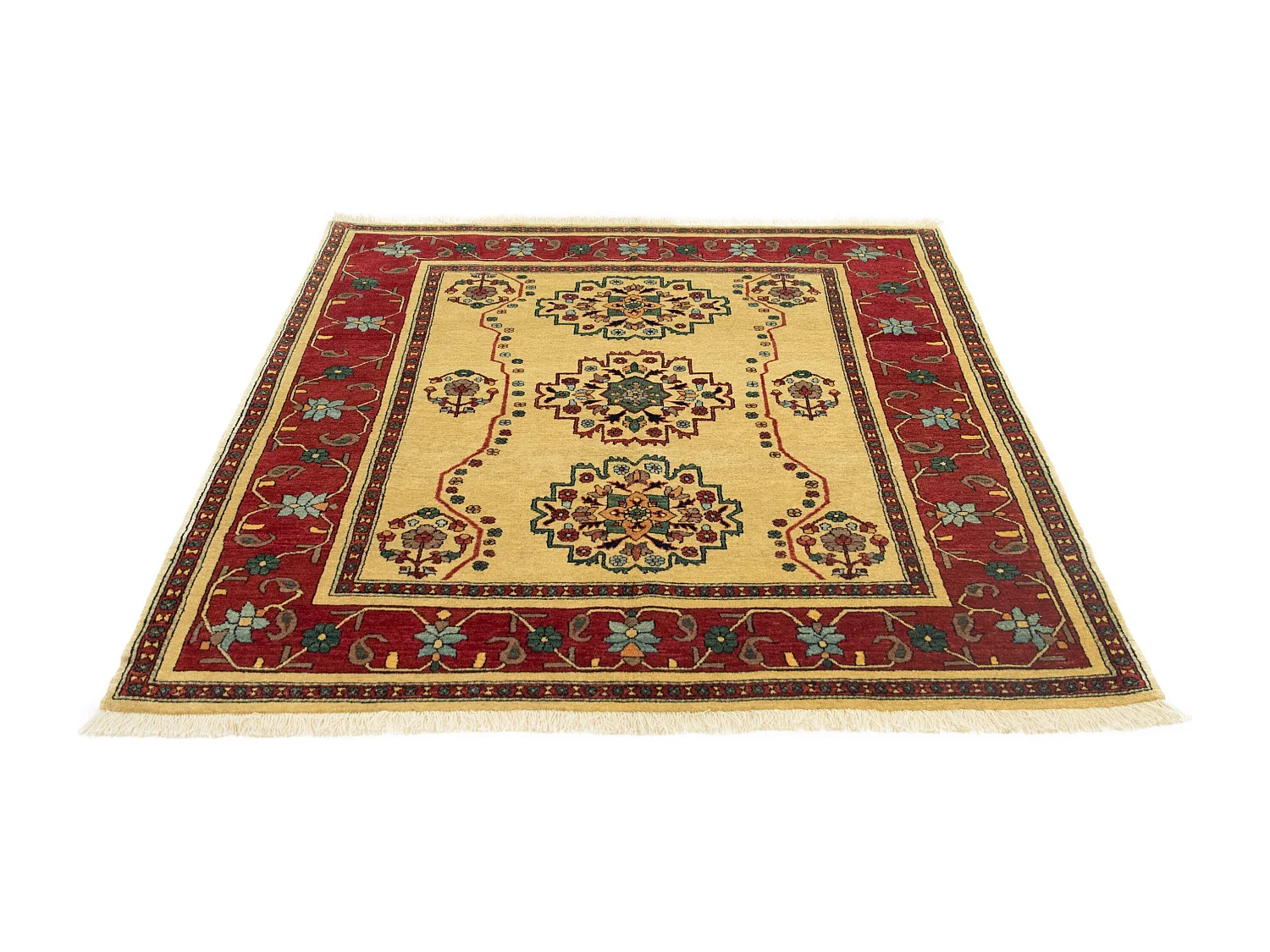 Woltapijt 198x165 Beige Kashkuli