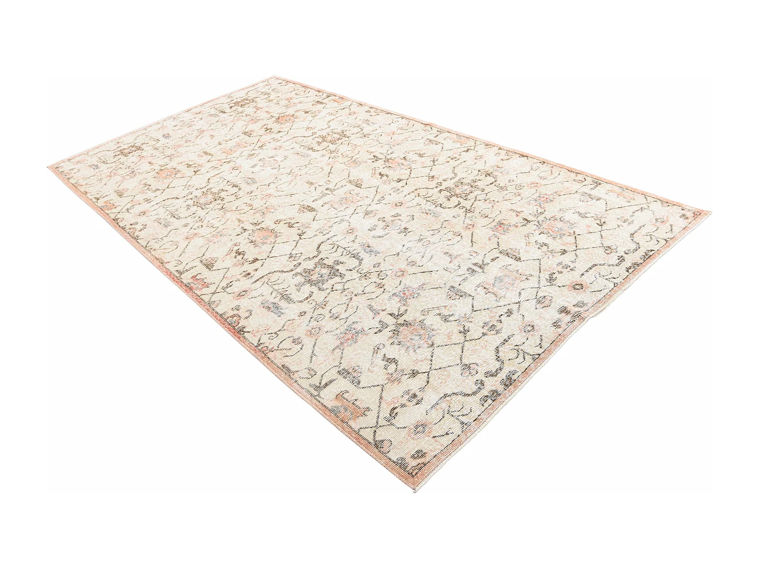 Tappeto in lana 150x277 beige Ultra Vintage