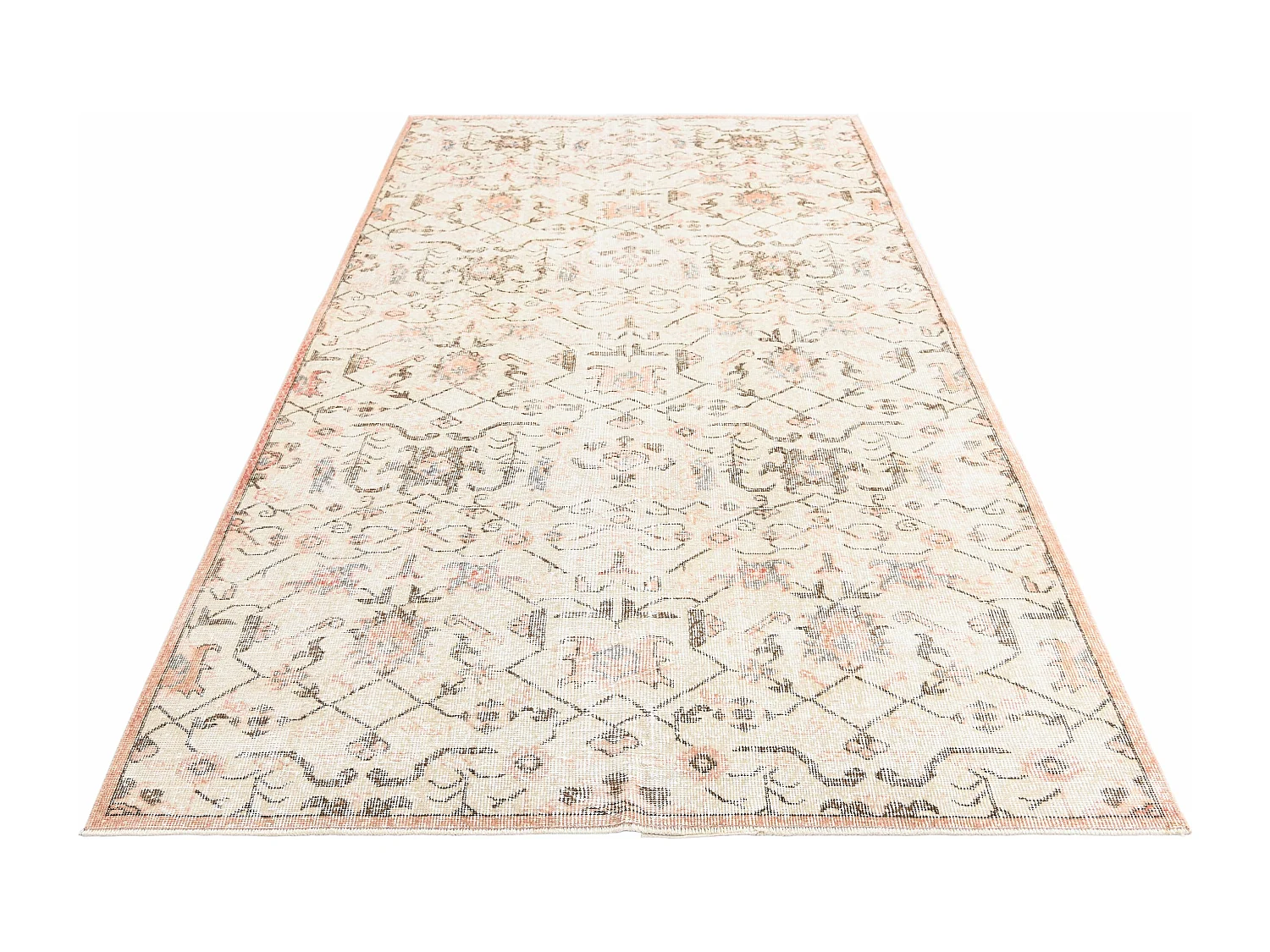 Tappeto in lana 150x277 beige Ultra Vintage