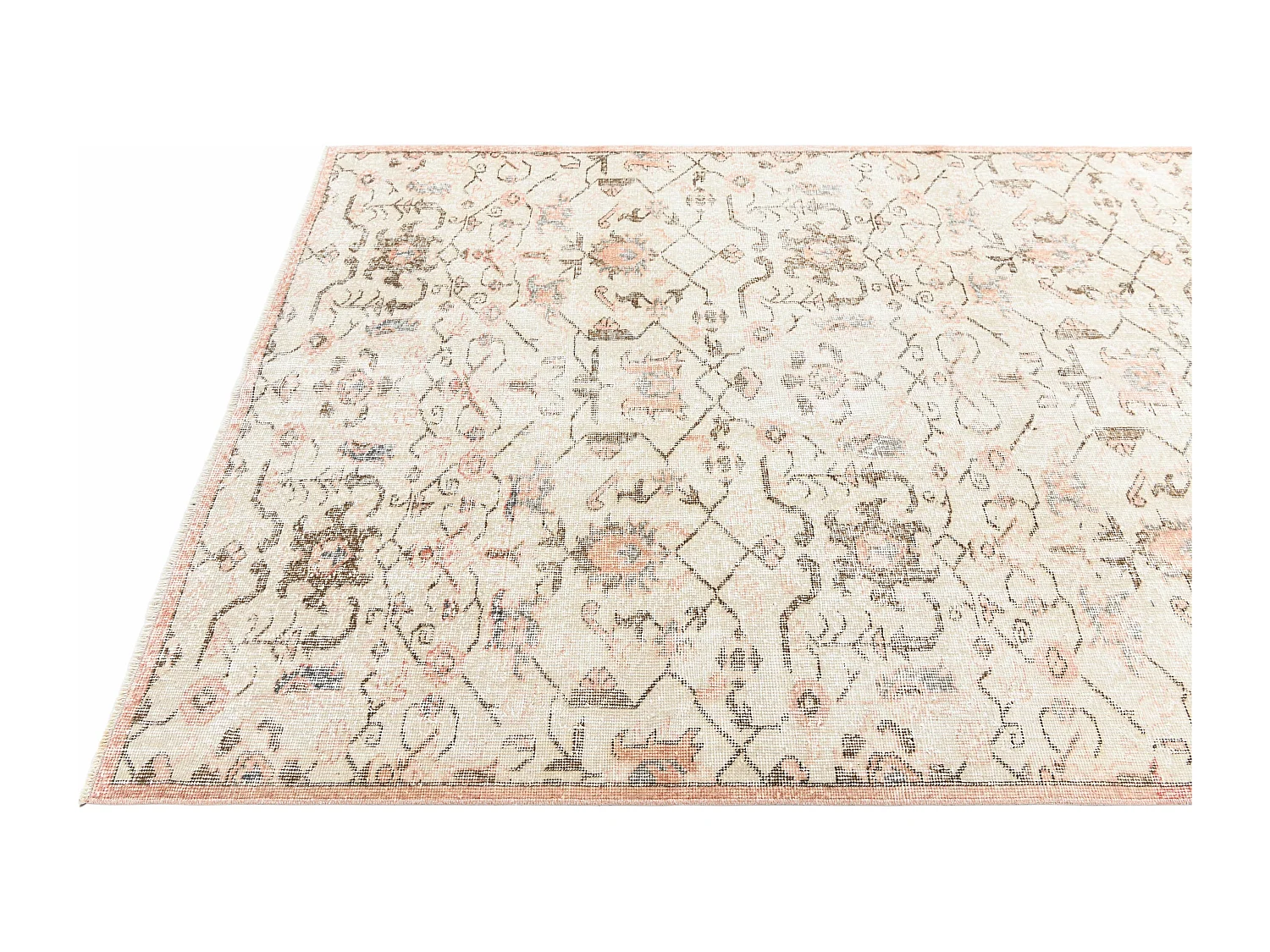 Tappeto in lana 150x277 beige Ultra Vintage