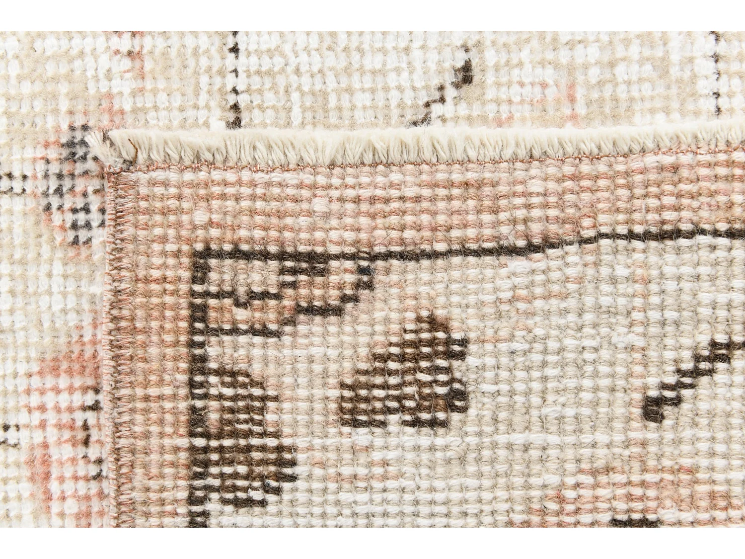 Tappeto in lana 150x277 beige Ultra Vintage