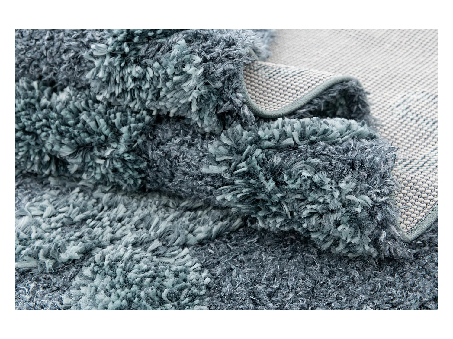 Tapis shaggy 160x245 Bleu Thun Scutum