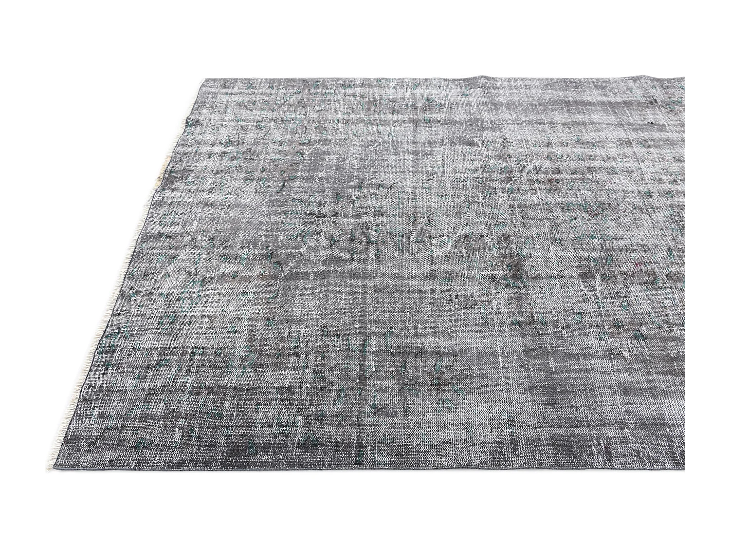 Wollteppich 178x287 Grau Ultra Vintage