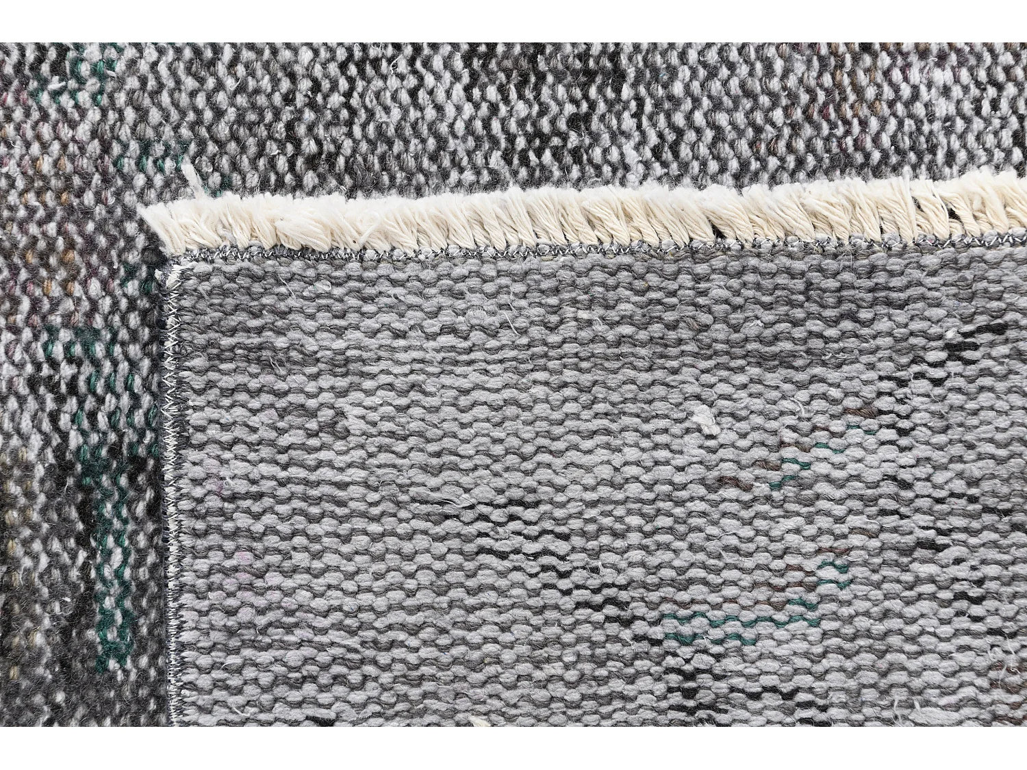 Tapis de laine 178x287 gris Ultra Vintage