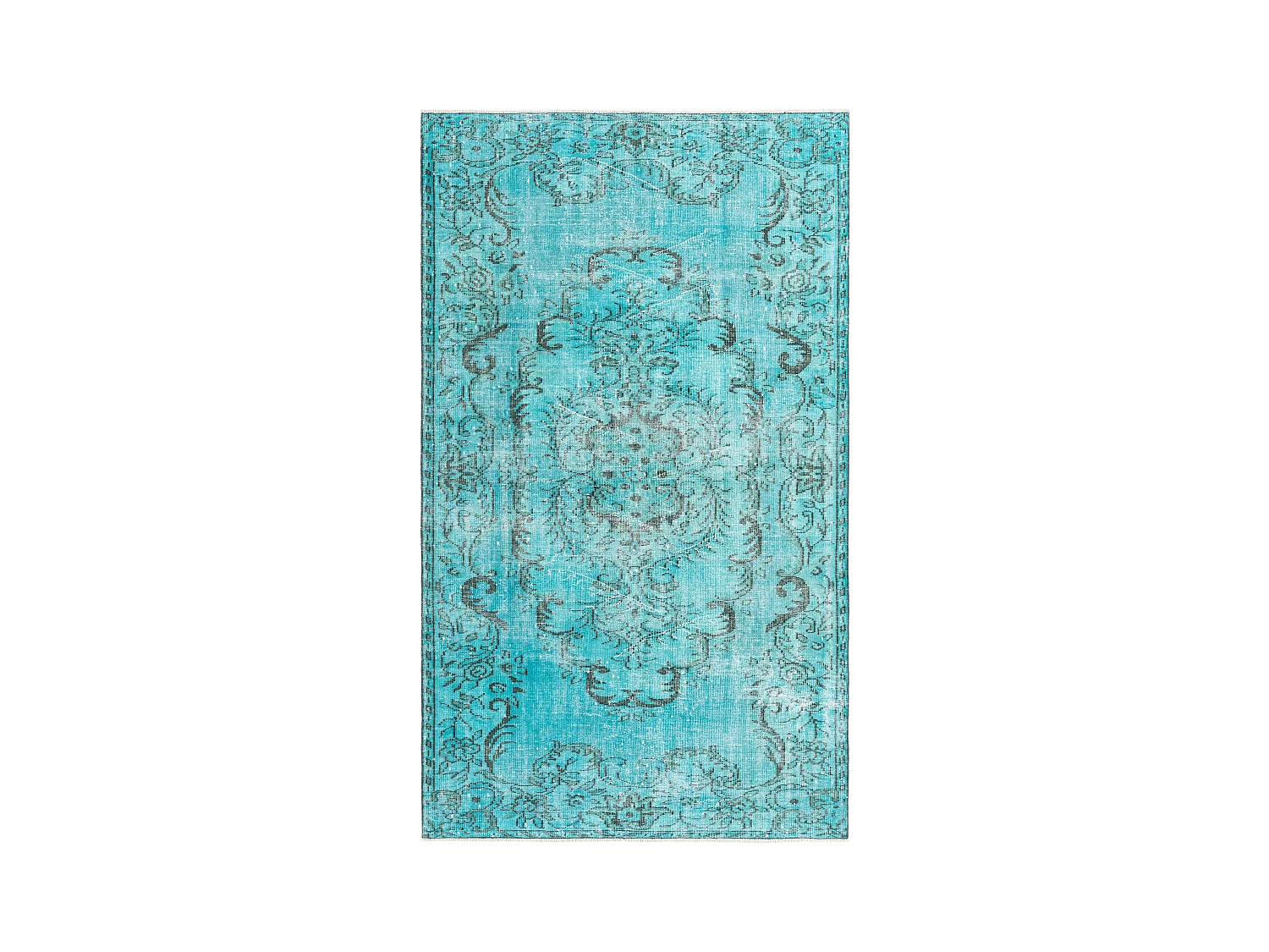Tapis de laine 157x264 turquoise Ultra Vintage