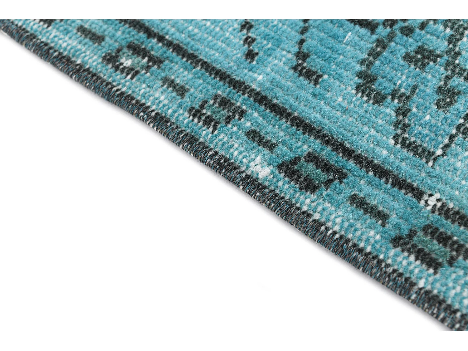 Tapis de laine 157x264 turquoise Ultra Vintage