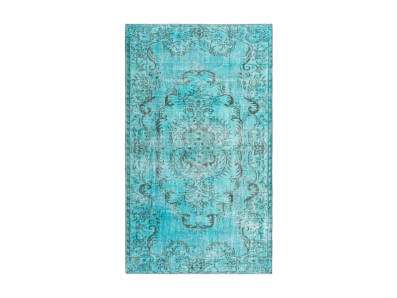 Tapis de laine 157x264 turquoise Ultra Vintage