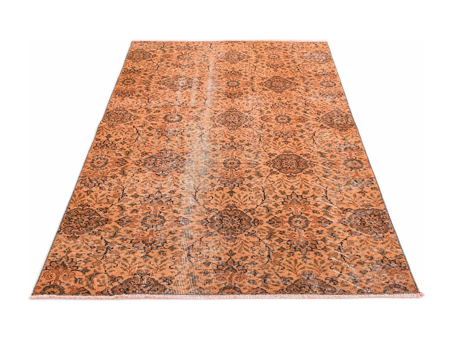 Tapis de laine 114x196 orange Ultra Vintage