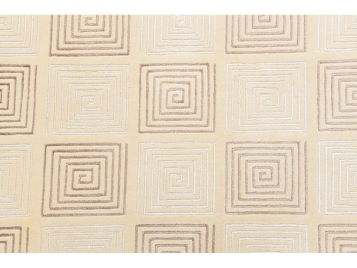 Tapis de laine 173x236 beige Darya
