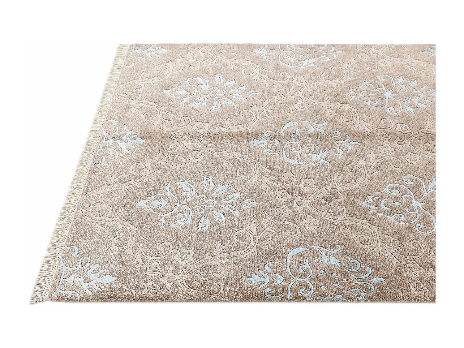 Tapis de laine 130x193 brun Darya