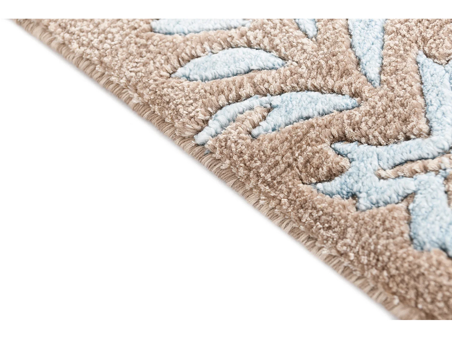 Tapis de laine 130x193 brun Darya